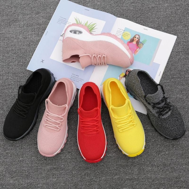 Fortuna Lace Up Running Shoes Platform Sneakers