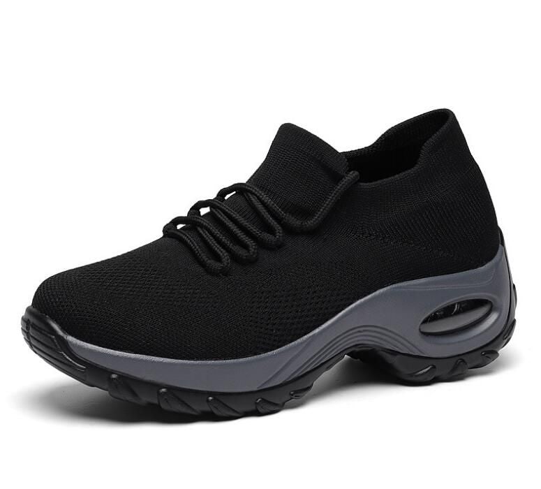 Fortuna Lace Up Running Shoes Platform Sneakers