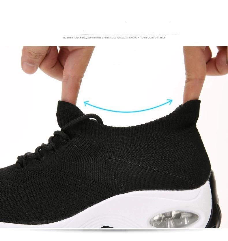 Fortuna Lace Up Running Shoes Platform Sneakers