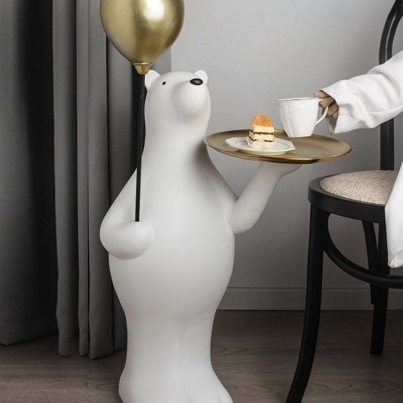 Bear Table Sculpture