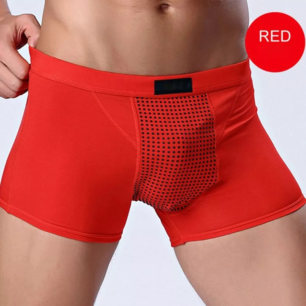 Magnetic Therapy Men’s Boxer Shorts – Prostate Health & Comfort