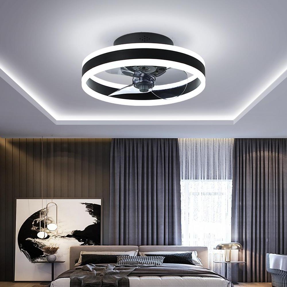 16' Ronde Dimmerbare LED Plafondventilator met Licht