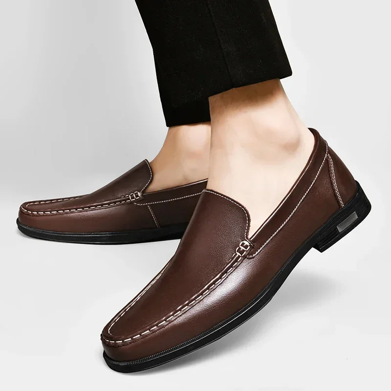 High-Quality Genuine Leather Loafers for Men