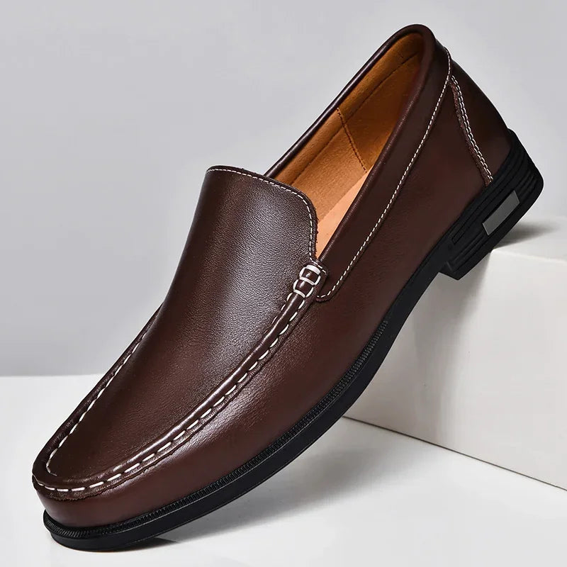 High-Quality Genuine Leather Loafers for Men