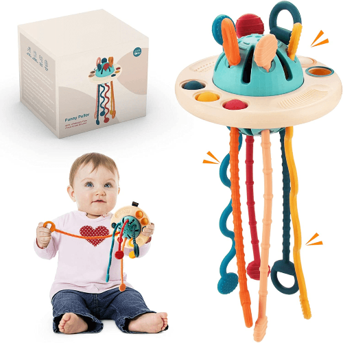 Montessori UFO Pull Toy