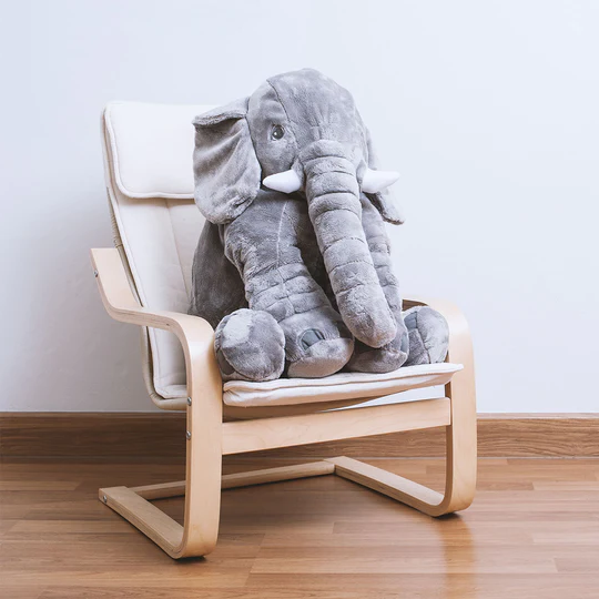 Baby Elephant Cuddle Pillow
